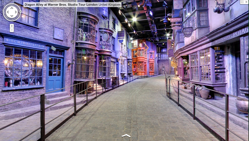 Visit Harry Potter's Diagon Alley with Google Street View