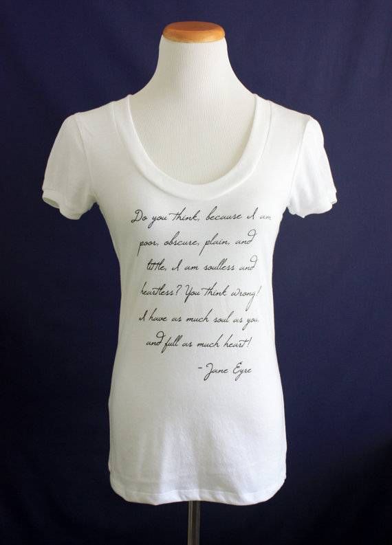 jane eyre t-shirt