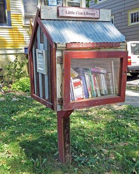 5 of the Coolest Little Free Libraries