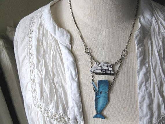 moby dick necklace