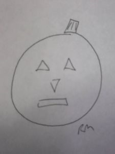 This is literally the best sketch I could do. Banksy I am NOT.