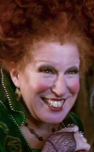 Winifred Sanderson (played by Bette Midler)