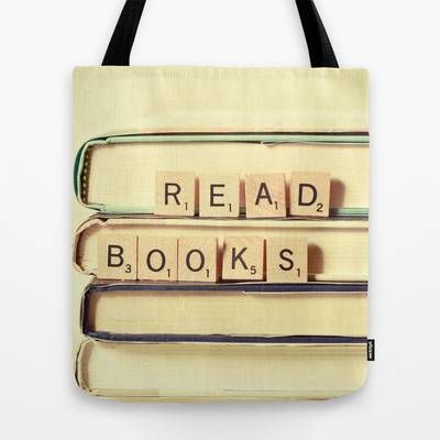 Read Books Scrabble Bag