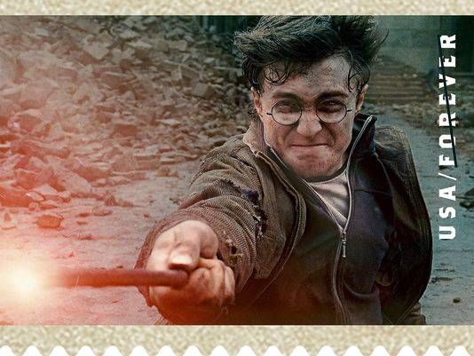 harry potter stamp