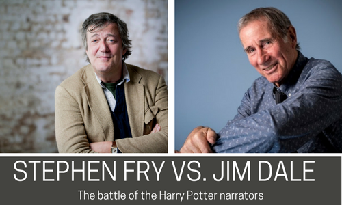 harry potter audio books stephen fry or jim dale