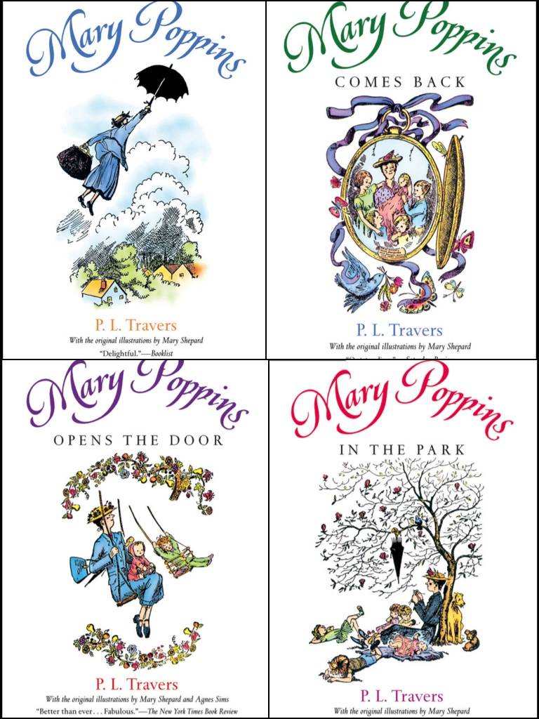 Giveaway Mary Poppins 4 Book Set 50th Anniversary Dvd