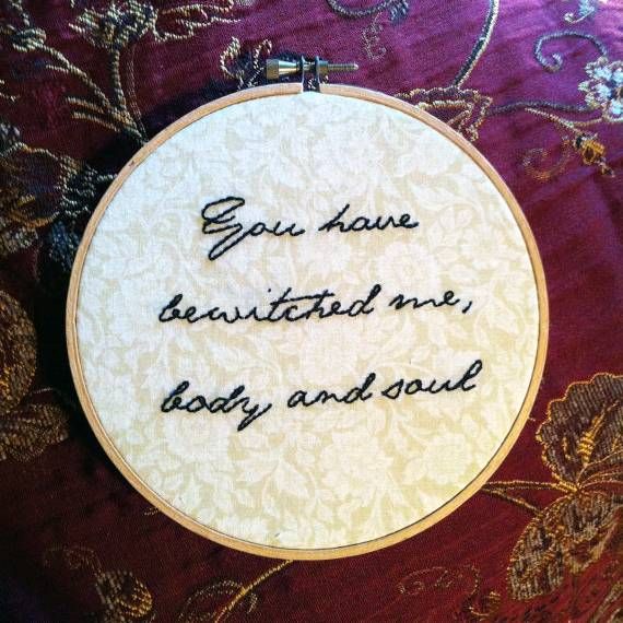 12 Badass Embroidered Bookish Quotes