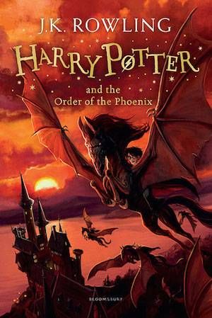 Harry Potter And The Order Of The Phoenix Book Cover | BookRiot.com