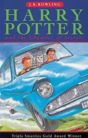 Harry Potter And The Chamber of Secrets Original Book Cover | BookRiot.com