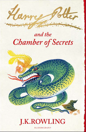 Harry Potter And The Chamber Of Secrets Book Cover | BookRiot.com