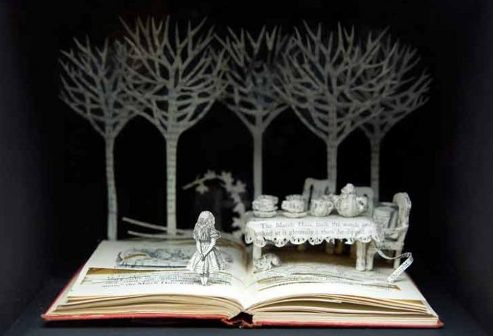 Book Art by Su Blackwell