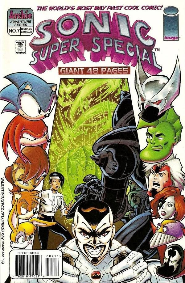 Sonic Super Special #7 (1998) Cover