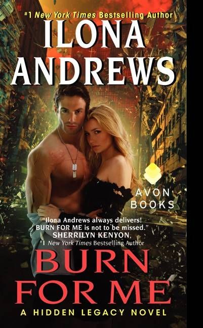 burn for me - ilona andrews