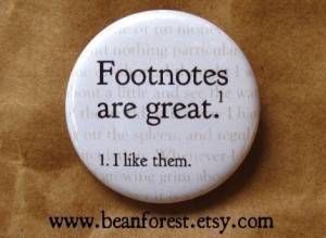 Footnote Button