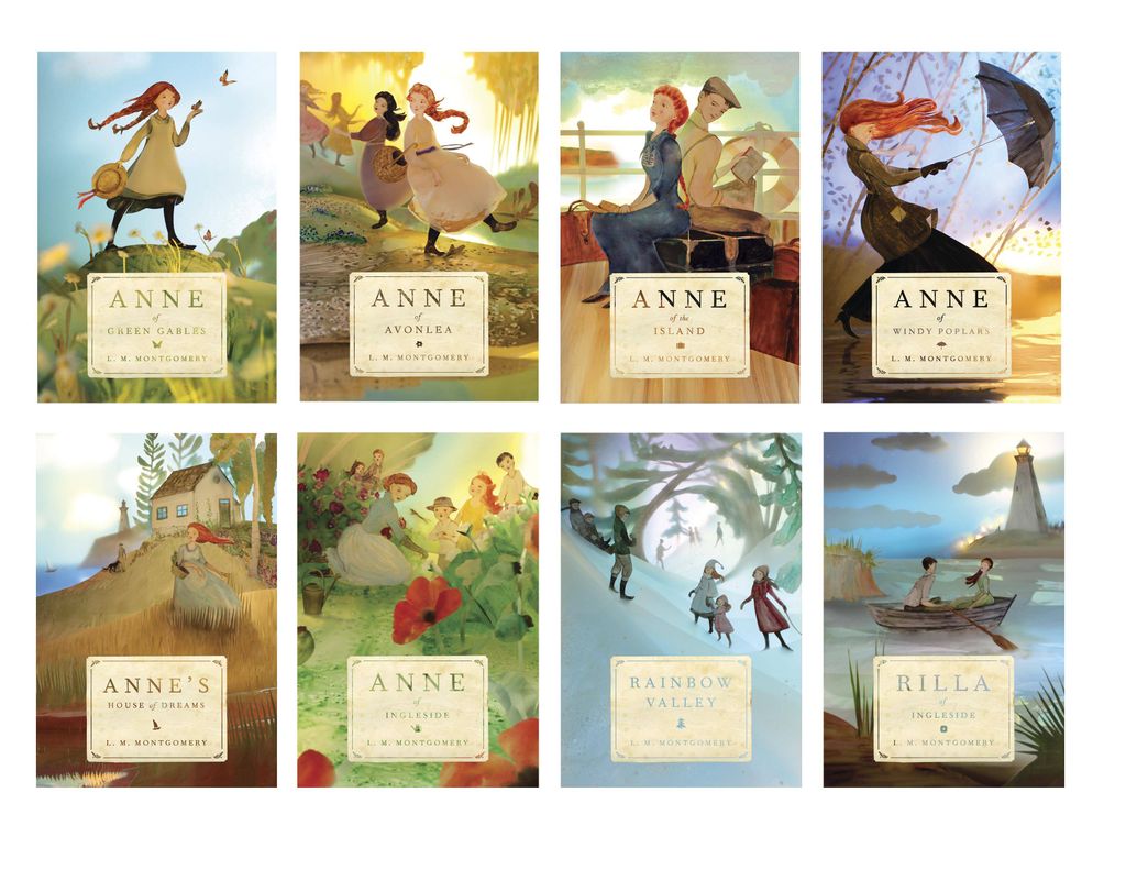 anne of green gables vintage books