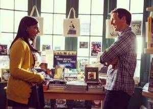 Mindy Project Bookstore