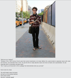 Humans of New York literary post