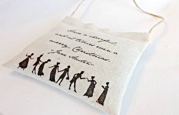 jane austen ornament