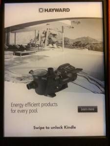 Swimming Pool Pump ad from Kindle with Special Offers