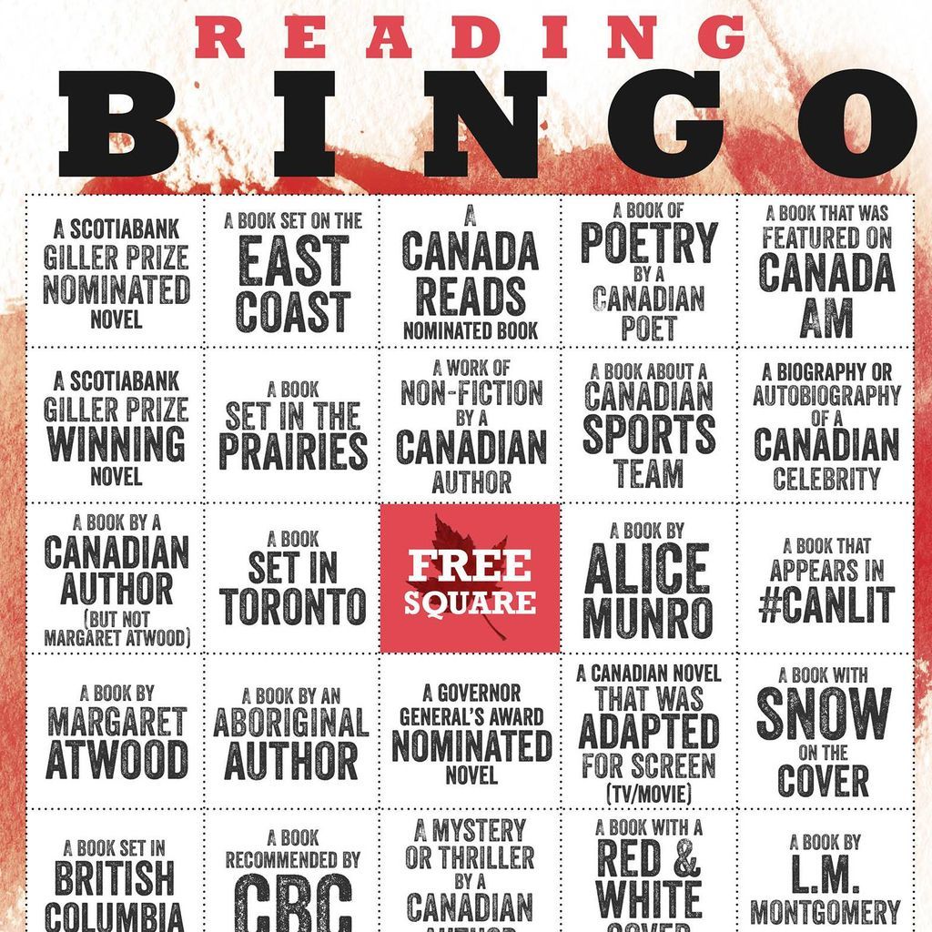 Reading Bingo by Random House Canada