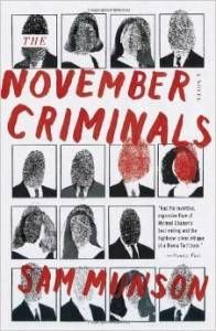 November Criminals Sam Munson book cover