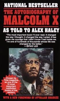 Book cover of The Autobiography of Malcolm X by Malcolm X