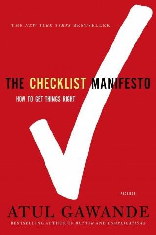 The Checklist Manifesto by Atul Gawande