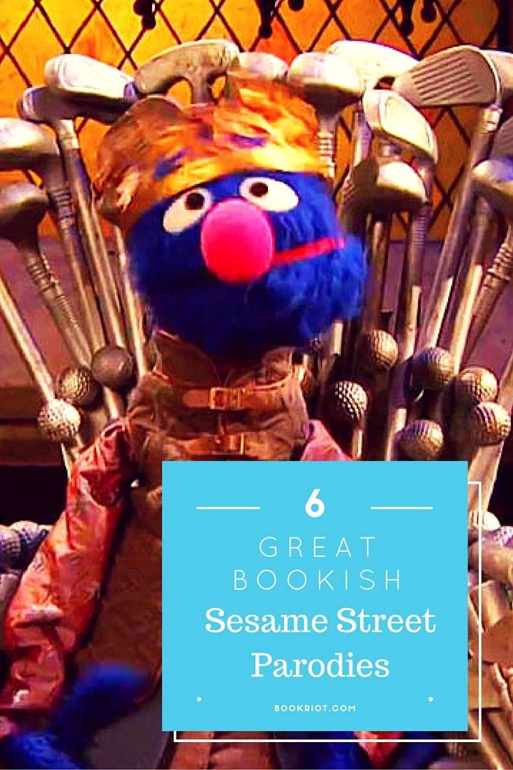 Great Bookish Parodies from Sesame Street - 18