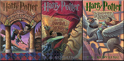 Harry Potter Books 1-3