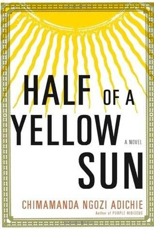 half of a yellow sun