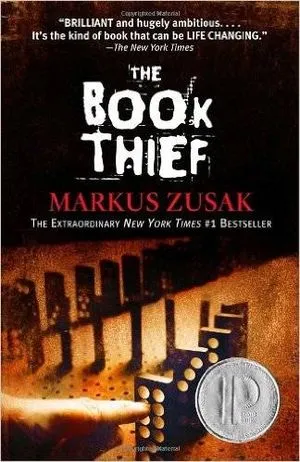 Book cover of The Book Thief by Markus Zusak