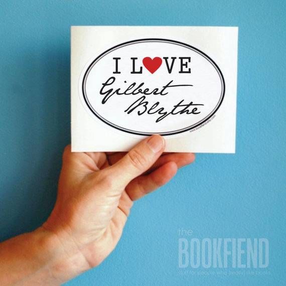 gilbert blythe bumper sticker