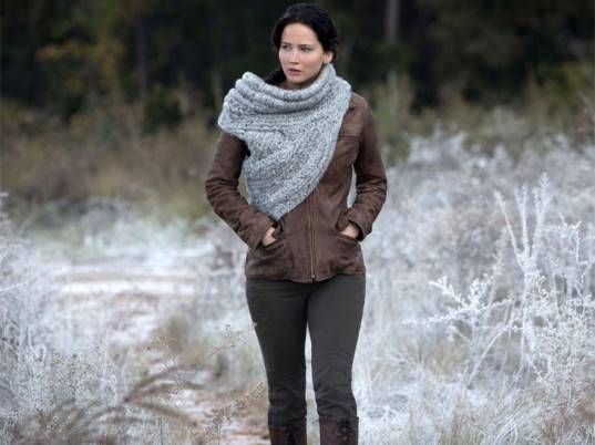 I Crocheted Katniss's Cowl From Catching Fire