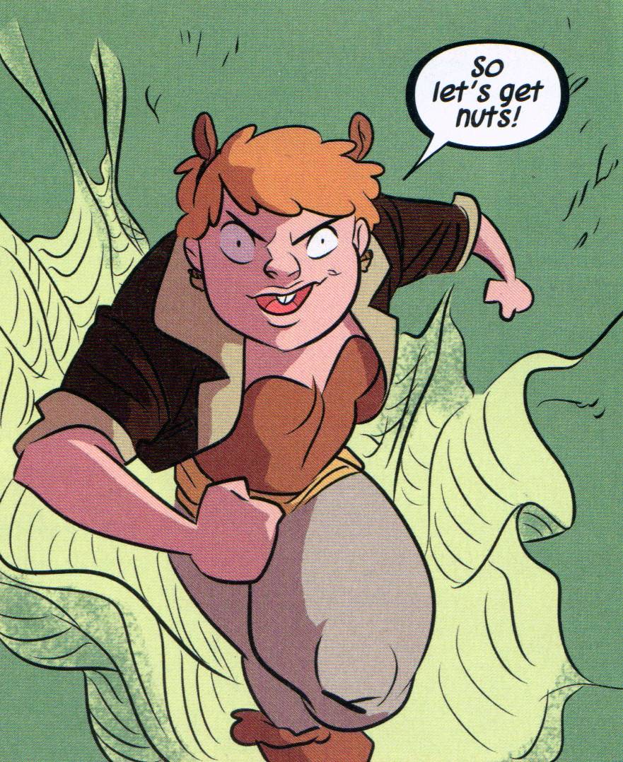 Squirrel Girl fighting 
