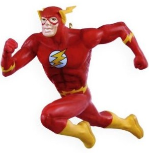 2009 Fastest Man Alive Flash Hallmark ornament