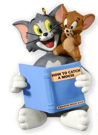 2010 How to Catch a Mouse- Tom & Jerry Hallmark ornament