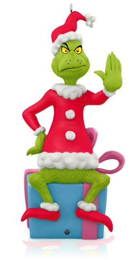 Dr. Seuss™ How the Grinch Stole Christmas! Grinch Peekbuster Ornament