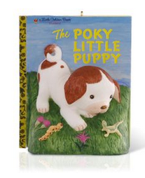 Little Golden Books The Poky Little Puppy Ornament