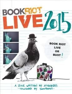 cover of Book Riot Live 2015 zine