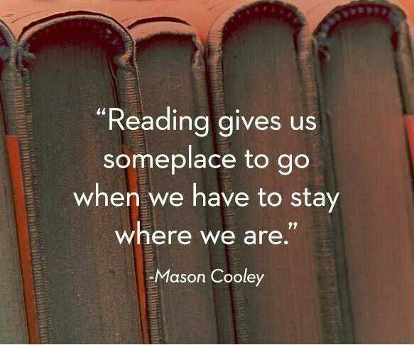 Reading to go places