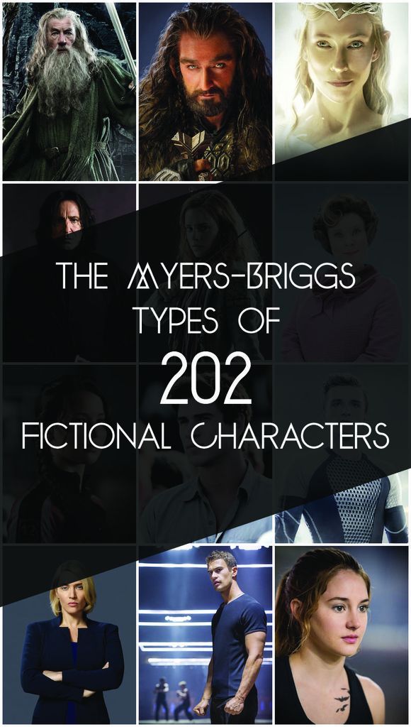 The Myers-Briggs Types of 202 Fictional Characters | Book Riot