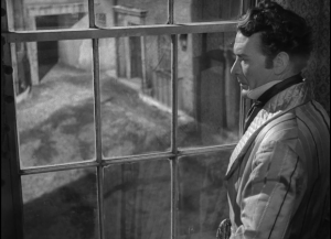 Great Expectations 1946 - Pip looks out window