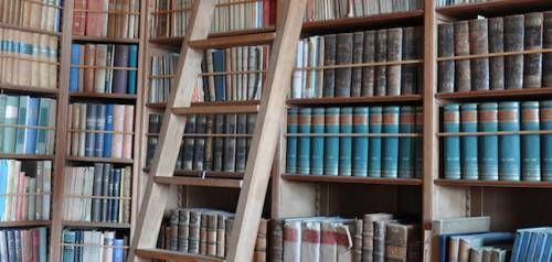 Featured image of post Home Library Bookshelves With Ladder