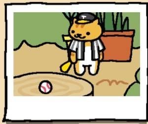 Neko Atsume Cat Joe DiMeowgio