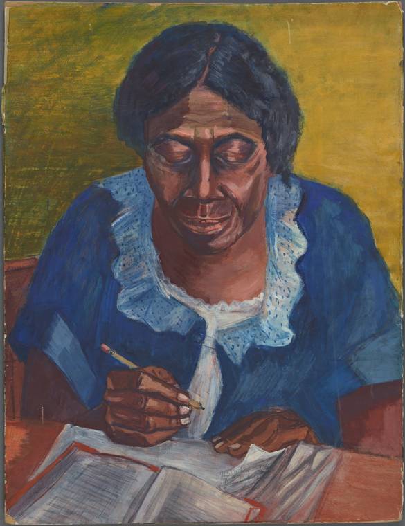 "The Writing Lesson" - Morris Shulman