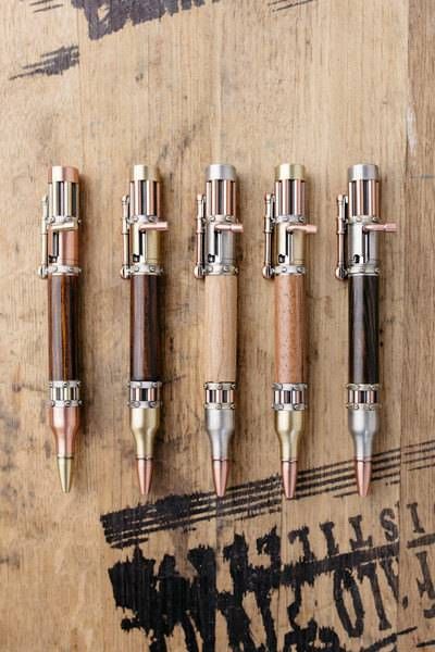 Bolt Action Steampunk Pen