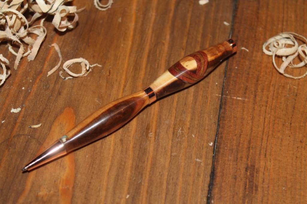 Celtic Knot Wood Pen from thiswoodsforyou on Etsy