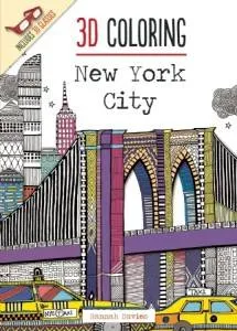 3D Coloring New York City by Hannah Davies
