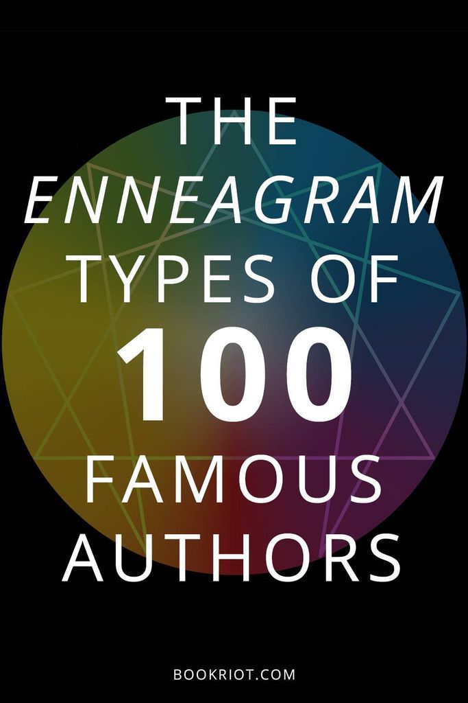 The Enneagram types of 100 Authors