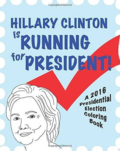 Hillary Clinton coloring book